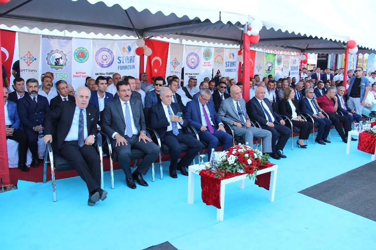 Bakanlar Batman\'da Fuar Açılışı Yaptı