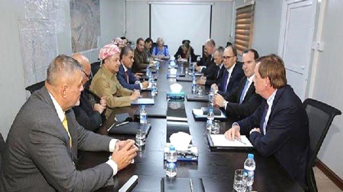 Barzani, Abd, İngiltere, Fransa, Almanya ve BM Temsilcileri ile Görüştü