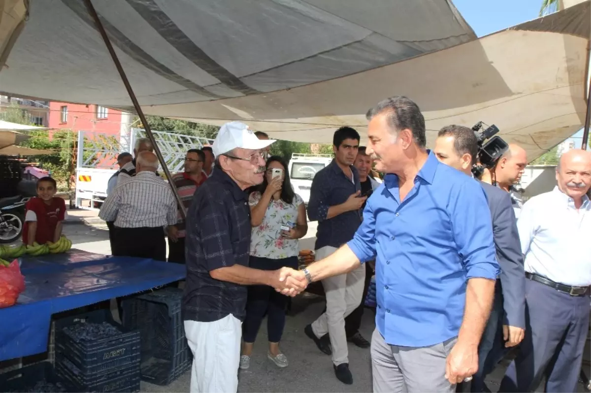 Başka Tuna, Pazar Esnafı ile Bir Araya Geldi