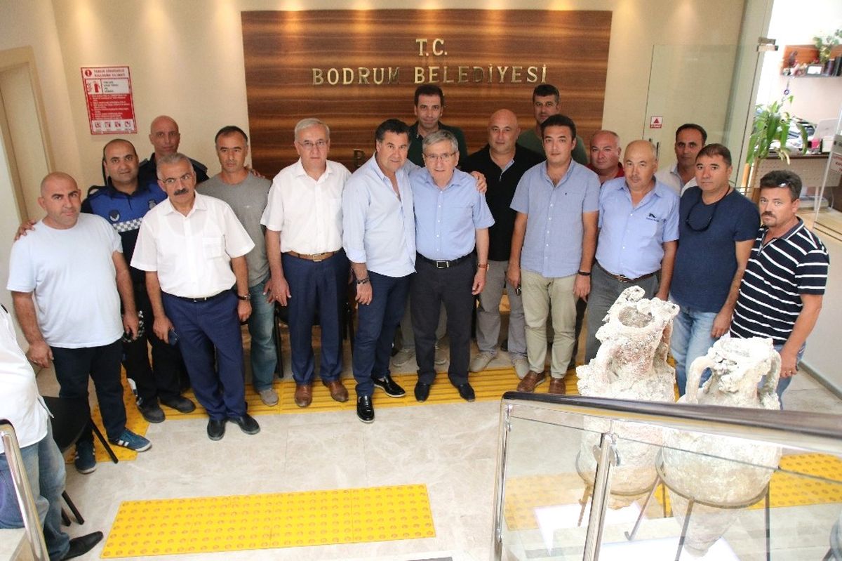 Belediye İş Sendikası Genel Başkanı Yurdakul\'dan Başkan Kocadon\'a Ziyaret