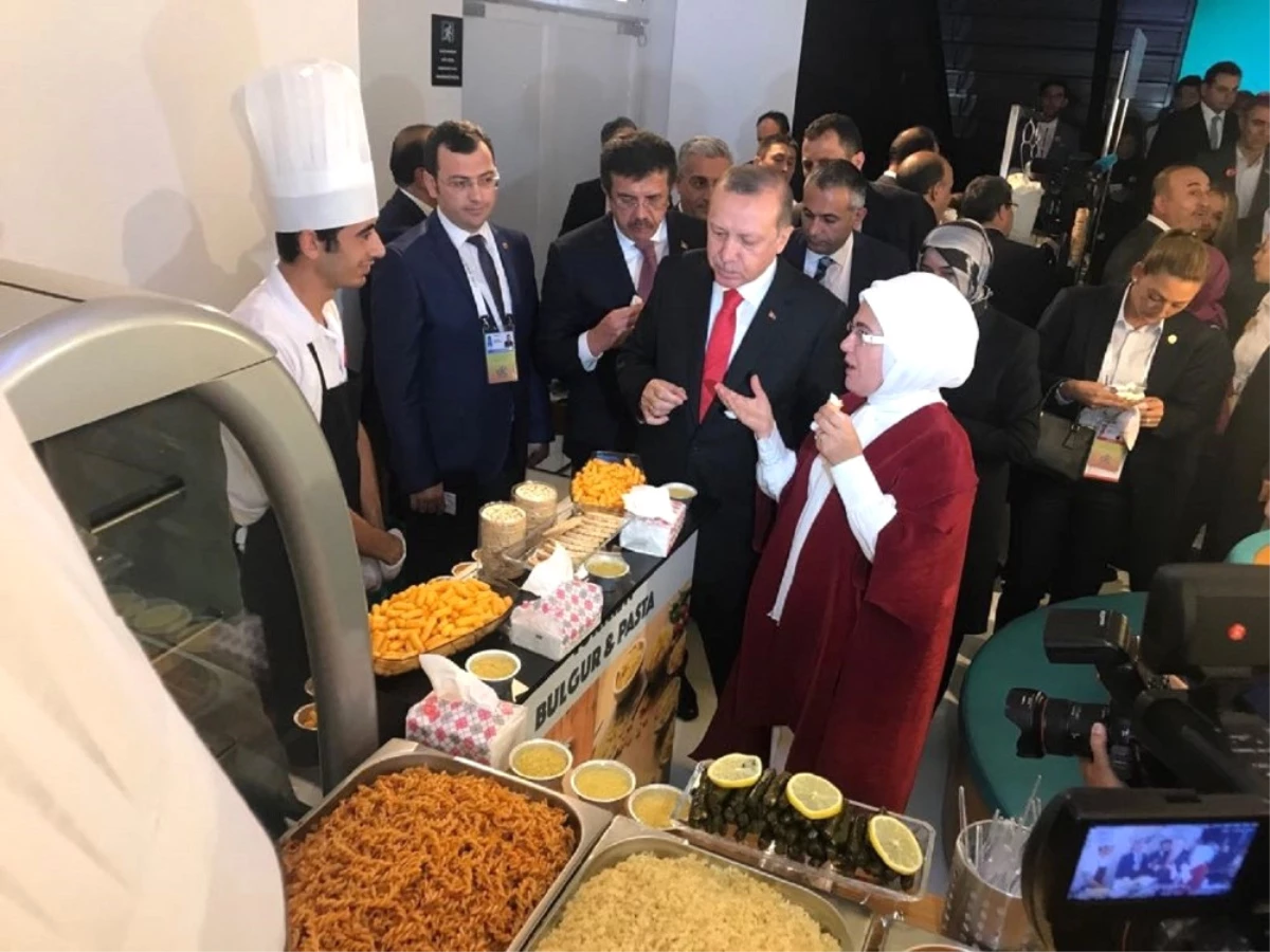 Cumhurbaşkanı Erdoğan Bulgurdan Yapılan Bisküviyi Çok Beğendi