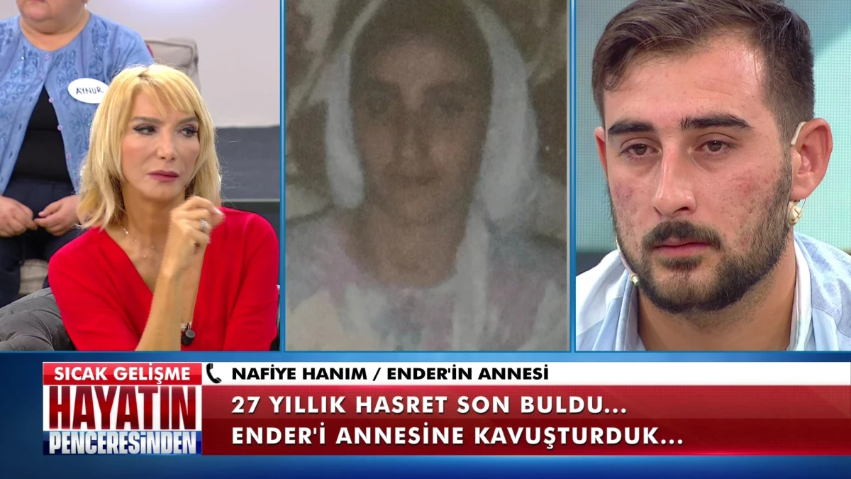 Ender Bey, 27 Yıldır Görmediği Annesine Kavuştu