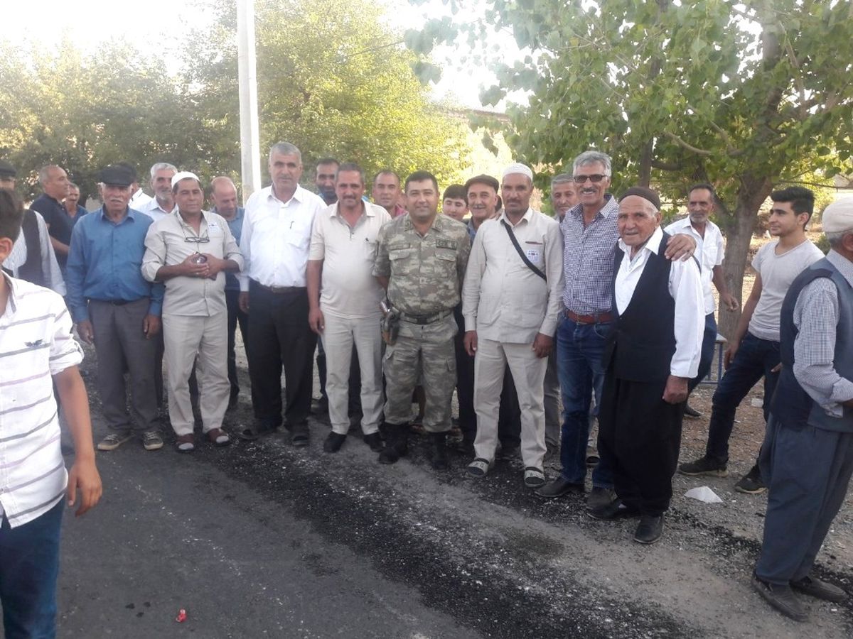 Hacıları Karakol Komutanı Karşıladı