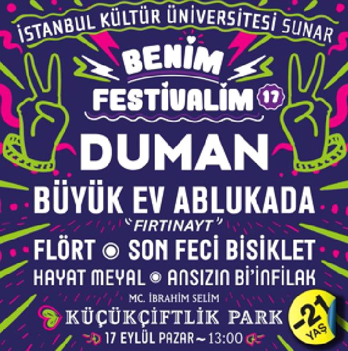 İstanbul Kültür Üniversitesi Sunar; Benim Festivalim