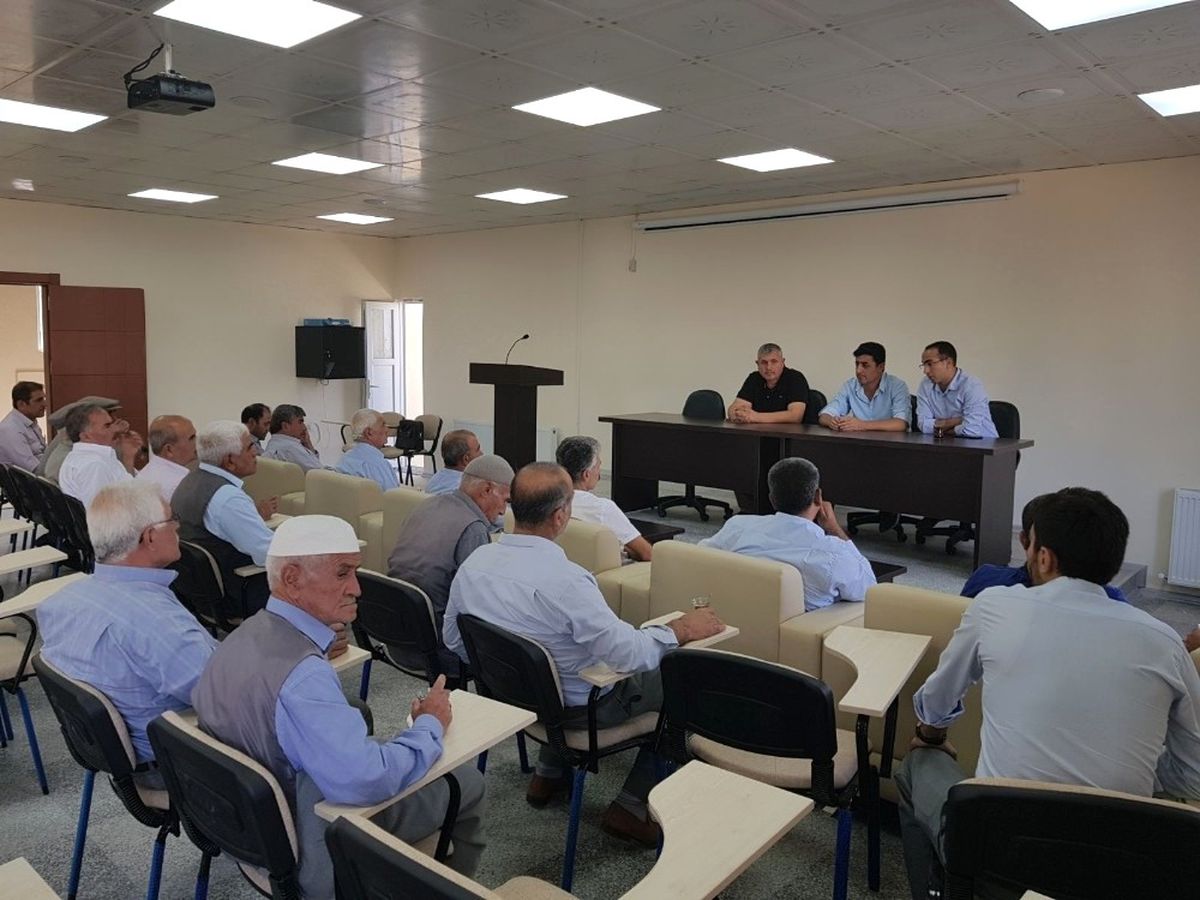 Kahta İlçesinde Tütün ile İlgili Toplantı Yapıldı