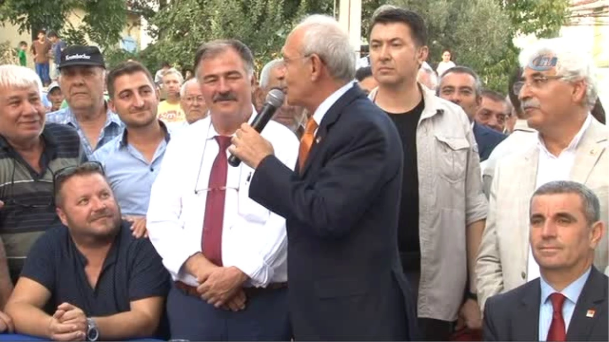 Kılıçdaroğlu: "Garibanın Oğlu Askere Gidiyor da Benim Oğlum Niye Gitmesin"