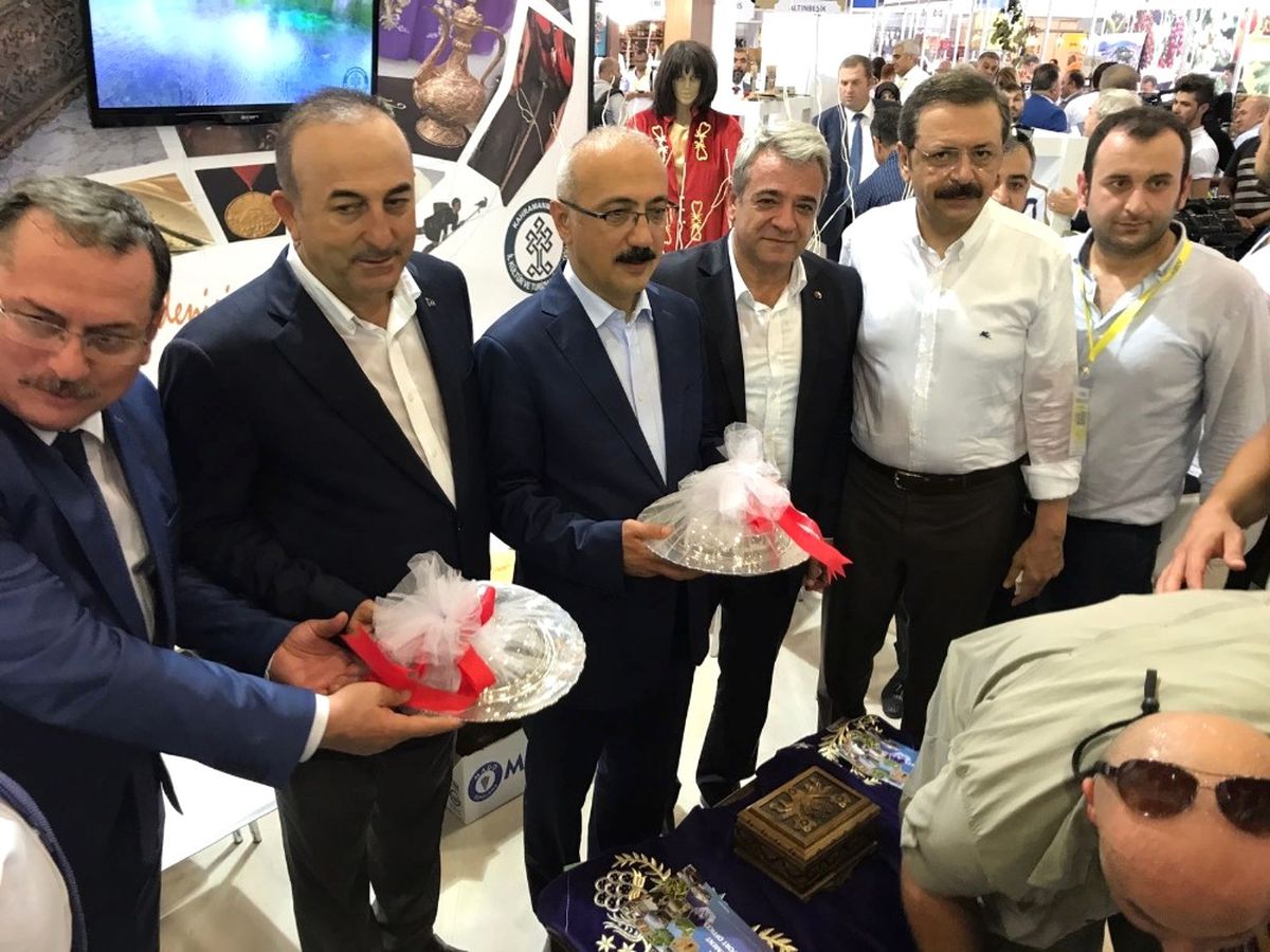 Kmtso Heyeti Yörex Fuarı\'nda