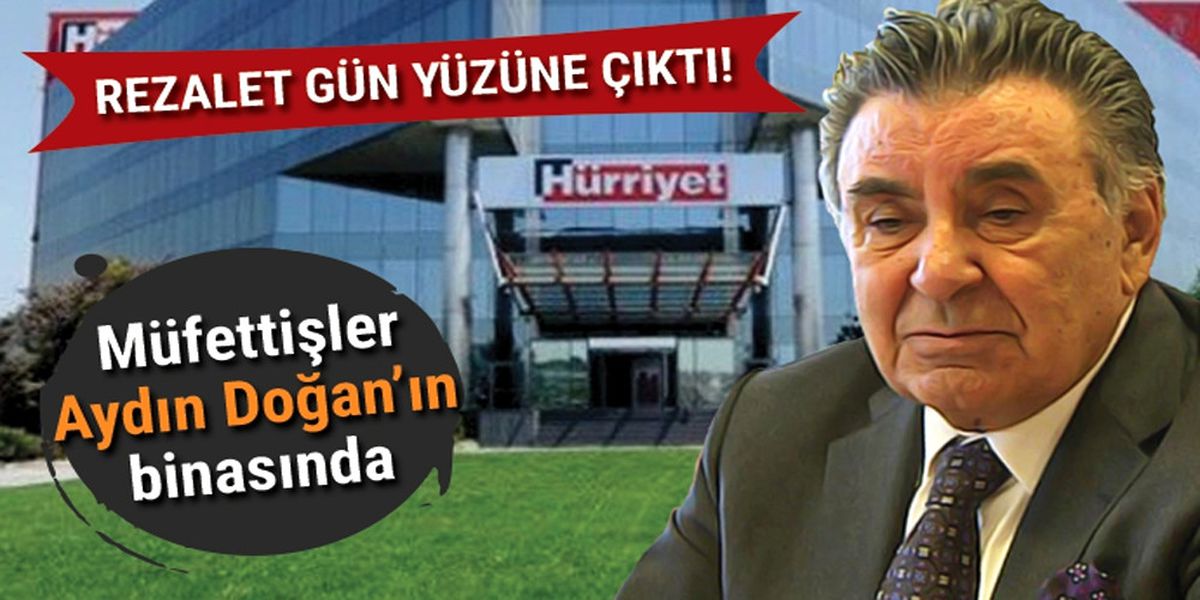Müfettişler Aydın Doğan\'ın Binasında"
