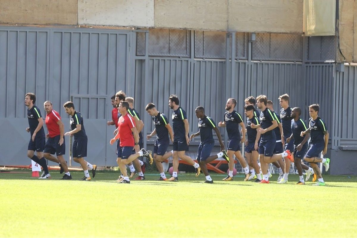 Osmanlıspor, Çift Antrenman Yaptı