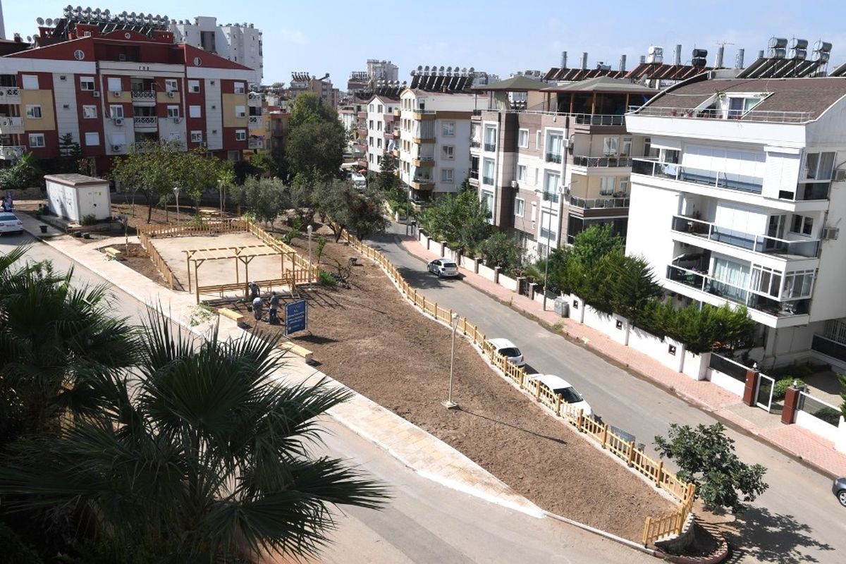 Pınarbaşı Mahallesine Modern Park