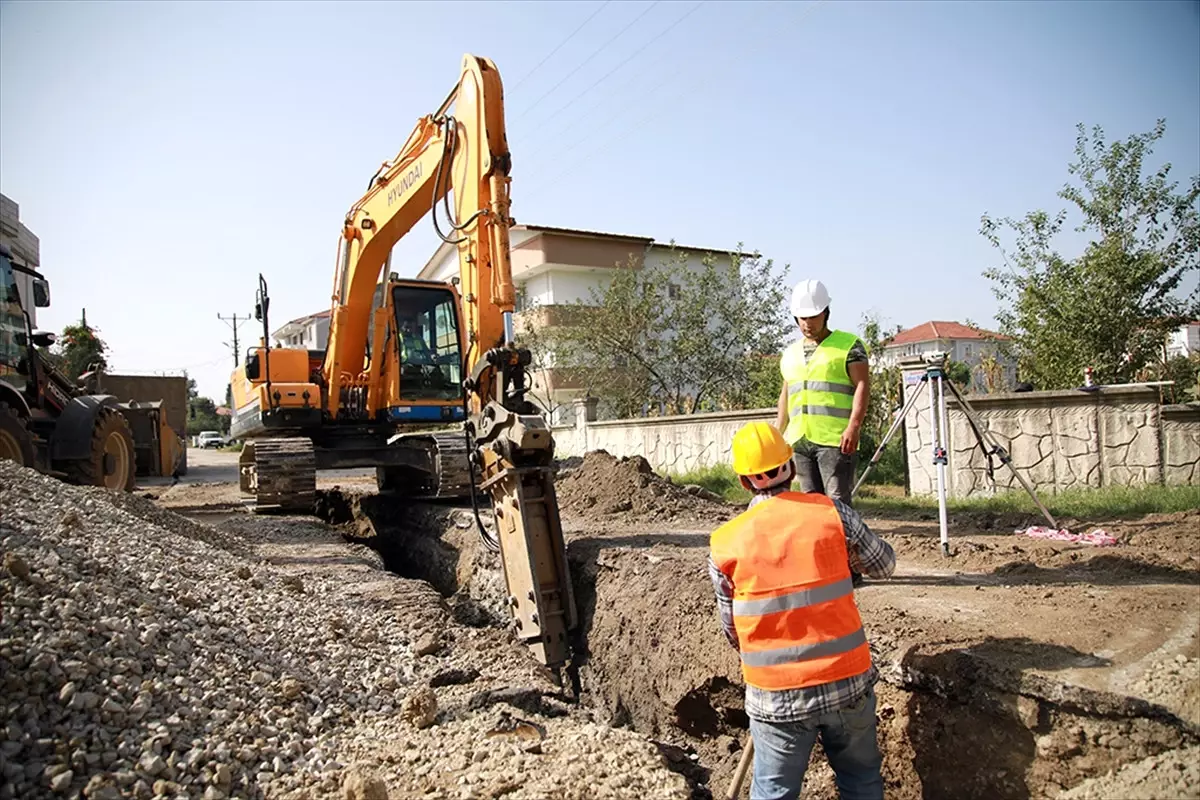 Sakarya\'da Alt Yapı Projesi Çalışmaları