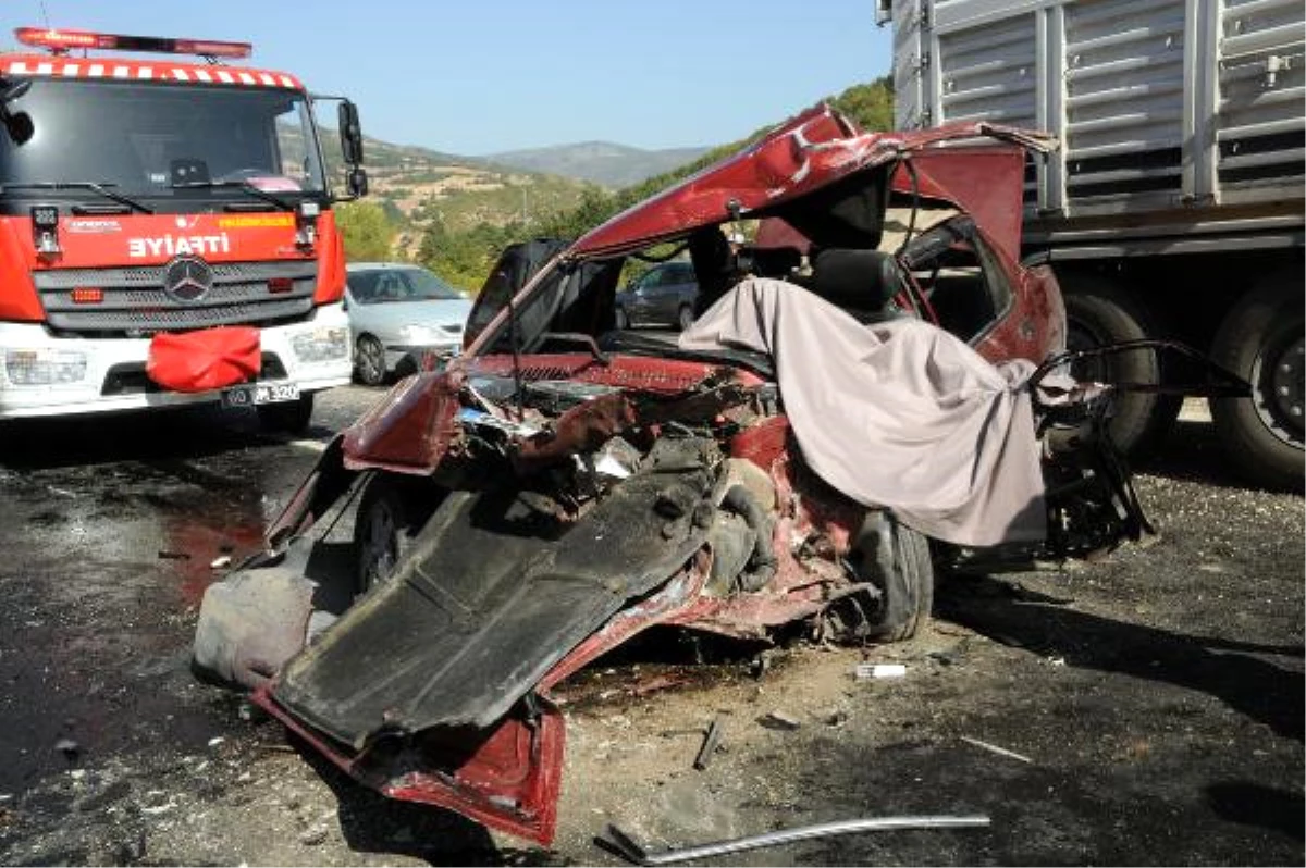 Tokat\'ta Trafik Kazası: 1 Ölü, 7 Yaralı