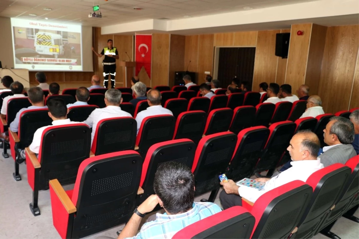 Yozgat\'ta Okul Servis Şoförlerine Eğitim Verildi