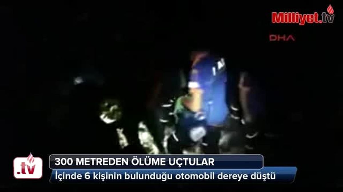 300 Metreden Ölüme Uçtular