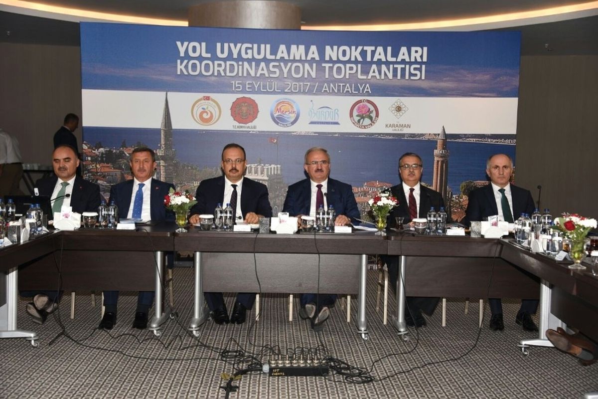 Antalya\'da 6 İlin Yol Uygulama Noktaları Koordinasyon Toplantısı Gerçekleştirildi