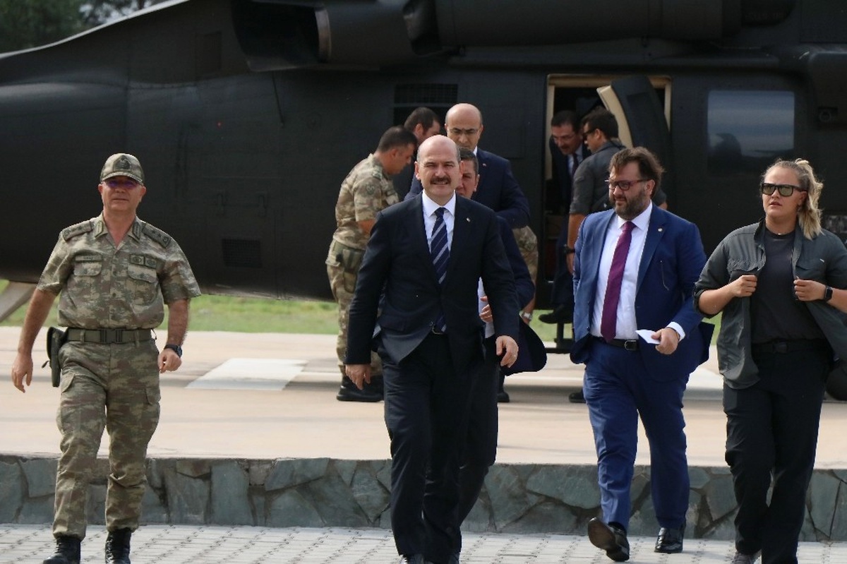 Bakan Soylu Güvenlik Zirvesi İçin Hatay\'da