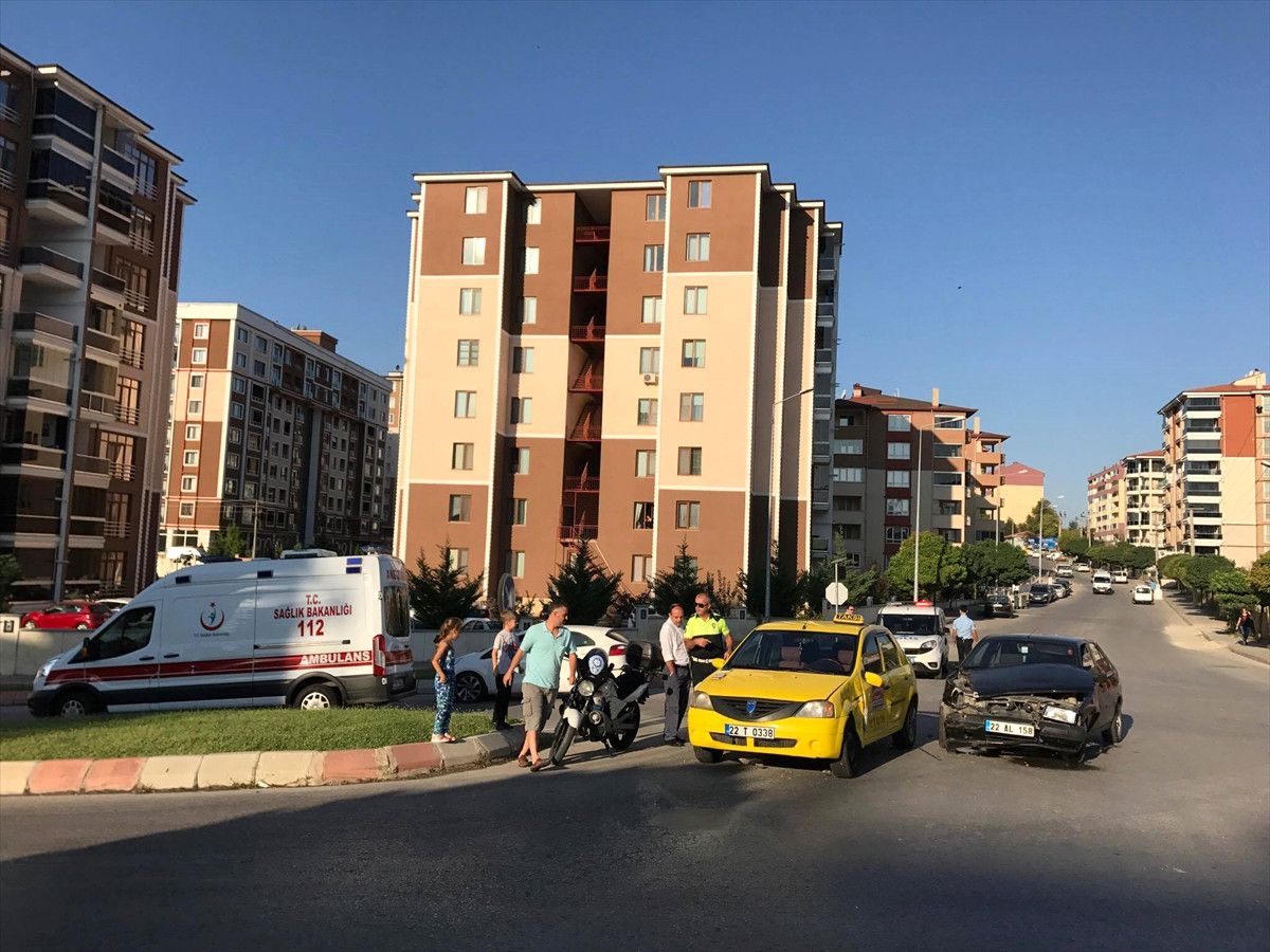 Edirne\'de Trafik Kazası