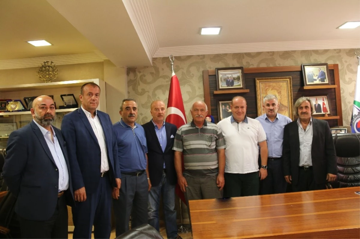 Eskipazar Dernekler Birliği\'nden Tso Başkanı Özcan\'ı Ziyaret Etti.