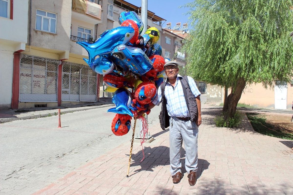 İtfaiye Bu Kez Balon Kurtardı