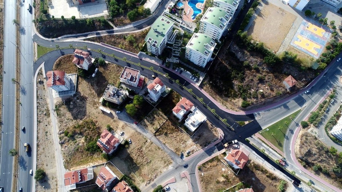 Manavgat\'ta Sıcak Asfalt Çalışmaları