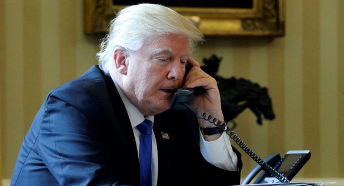 May ile Trump Telefonda Görüştü
