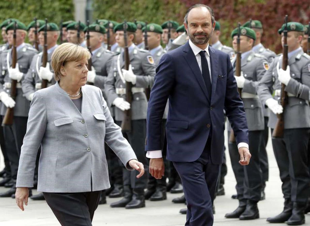 Merkel-Philippe Görüşmesi