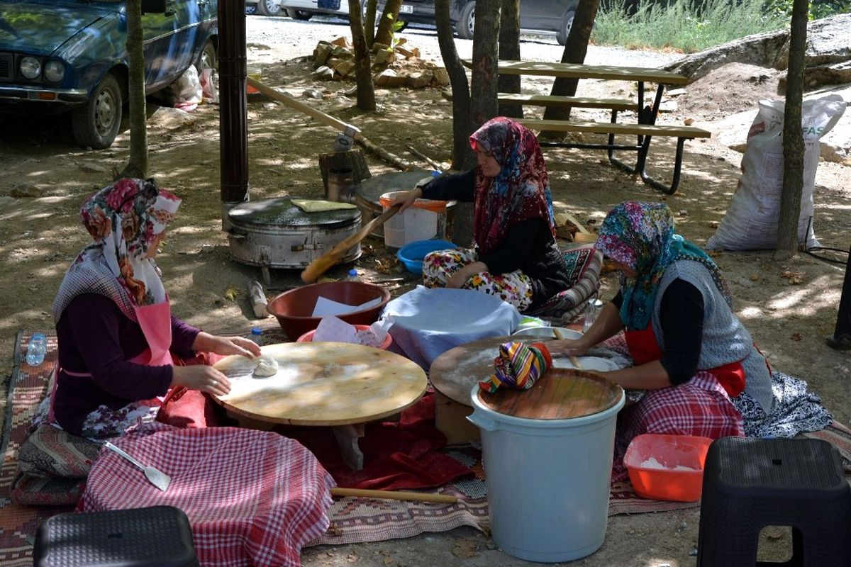 Sadağı Kanyonu\'nda Lezzet Şöleni