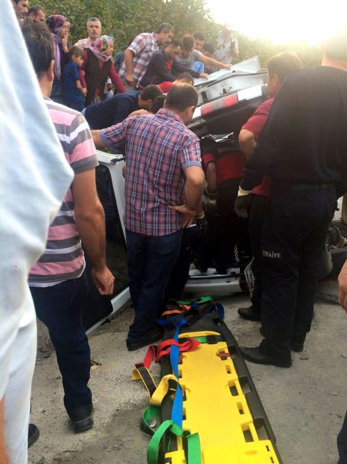 Alaplı\'da Trafik Kazası; 1 Yaralı