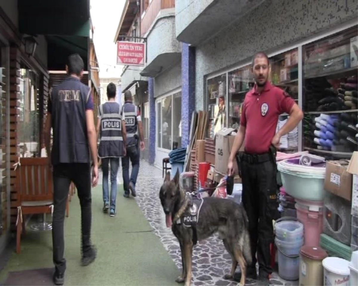 Artvin\'de Narkotik Köpekler Eşliğinde Sokak Uygulaması