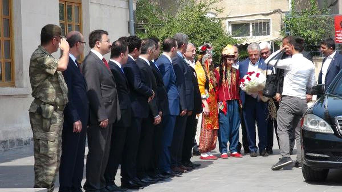 Bakan Arslan, Kilis\'te