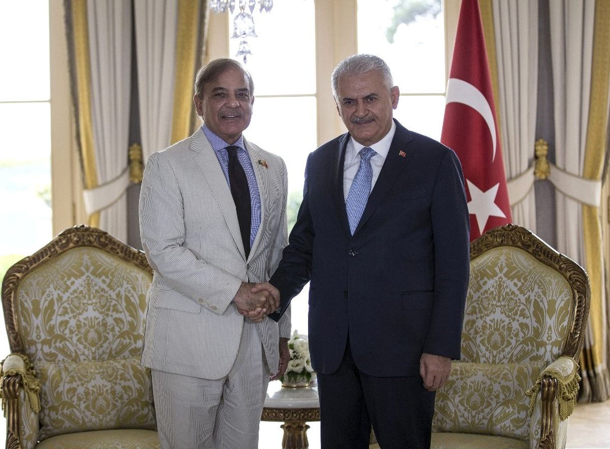 Başbakan Yıldırım, Pencap Eyaleti Başbakanı Şerif\'i Kabul Etti