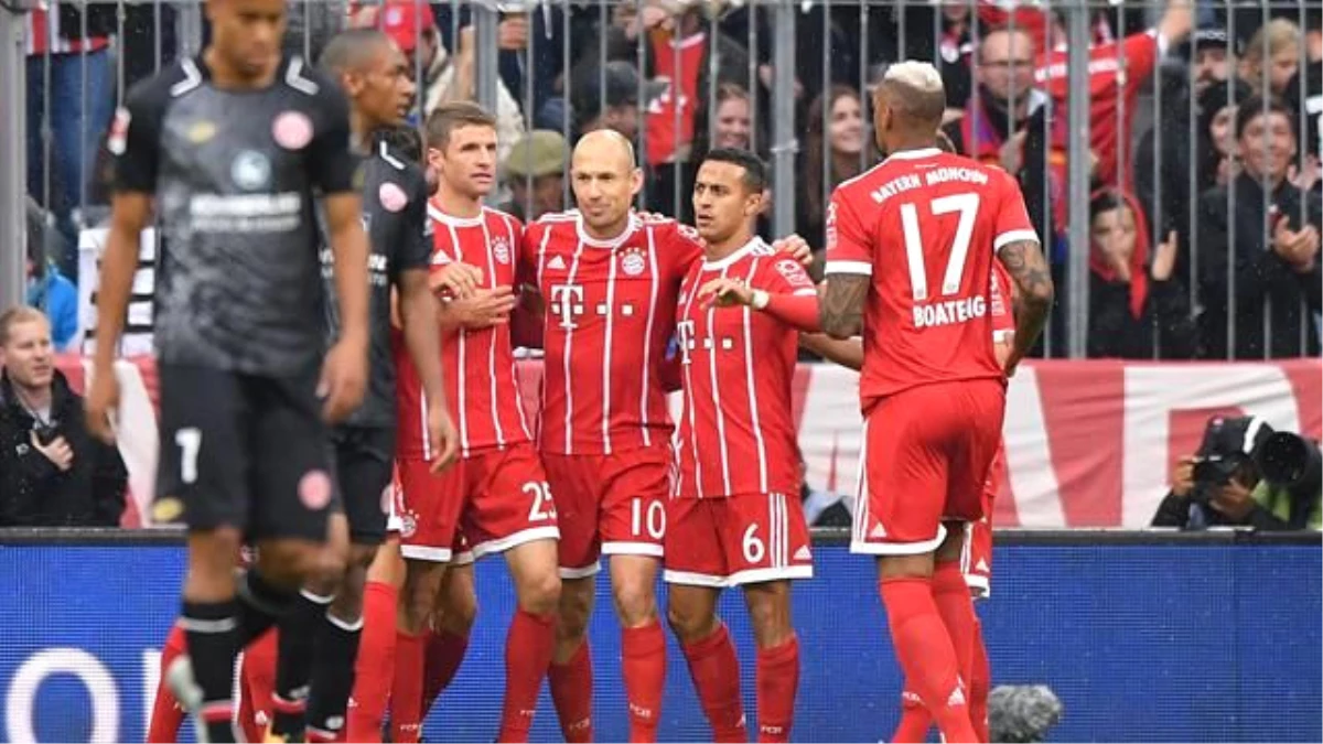 Bayern Münih 4 Golle Yara Sardı