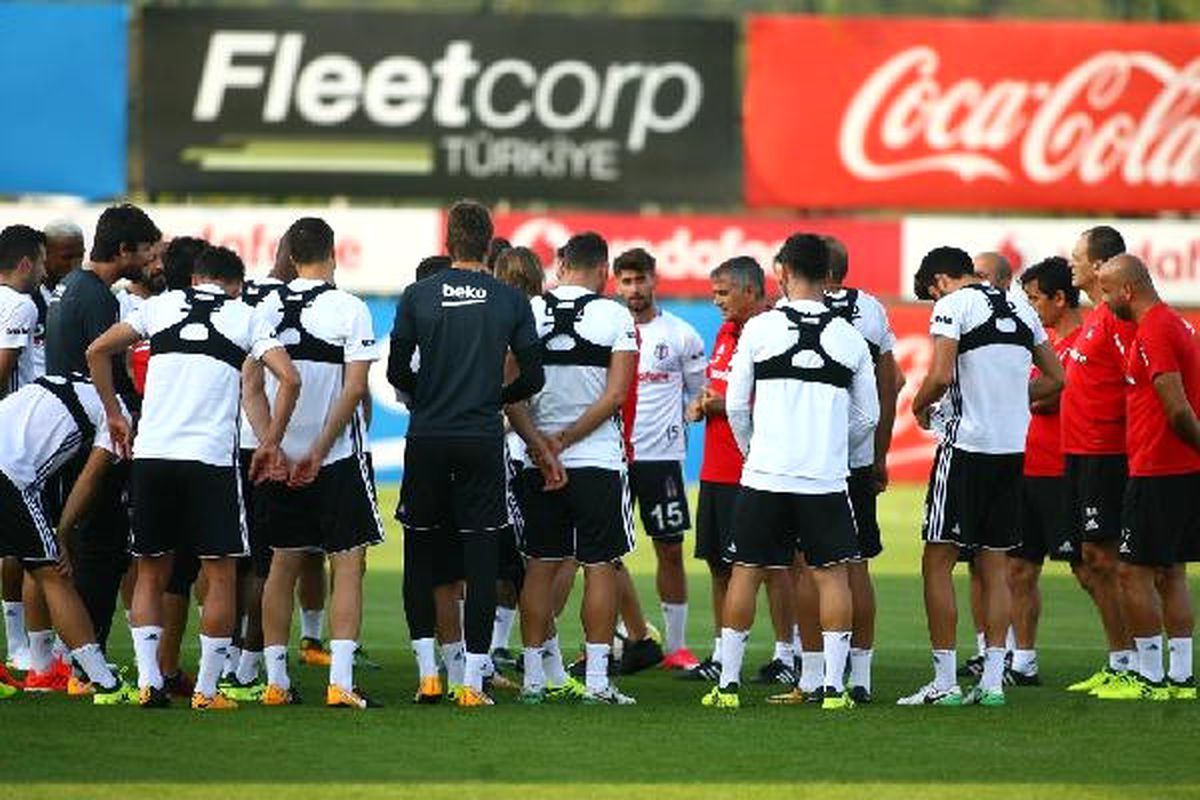 Beşiktaş Taktik Çalıştı