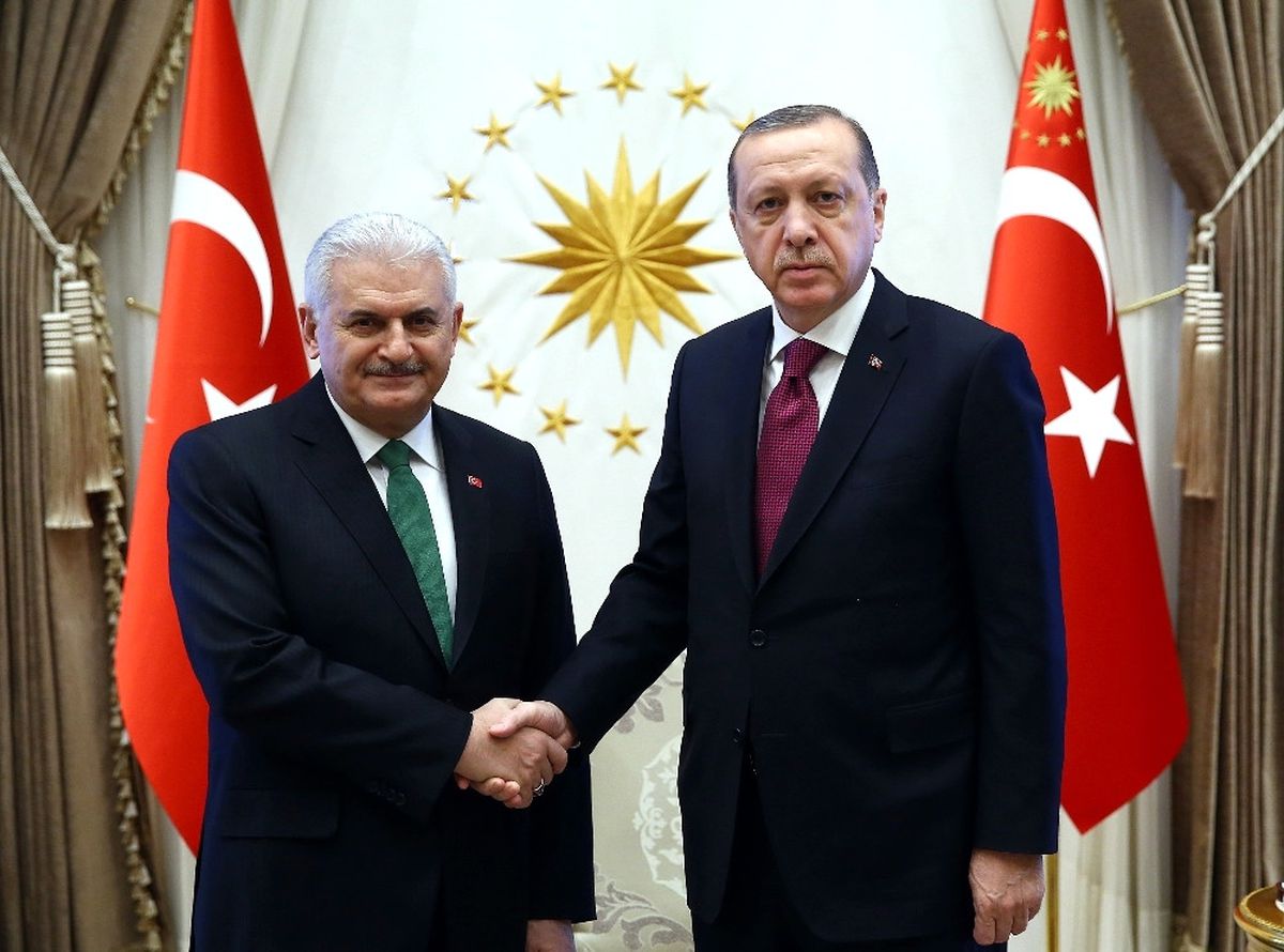 Cumhurbaşkanı Erdoğan Başbakan Yıldırım\'ı Kabul Etti