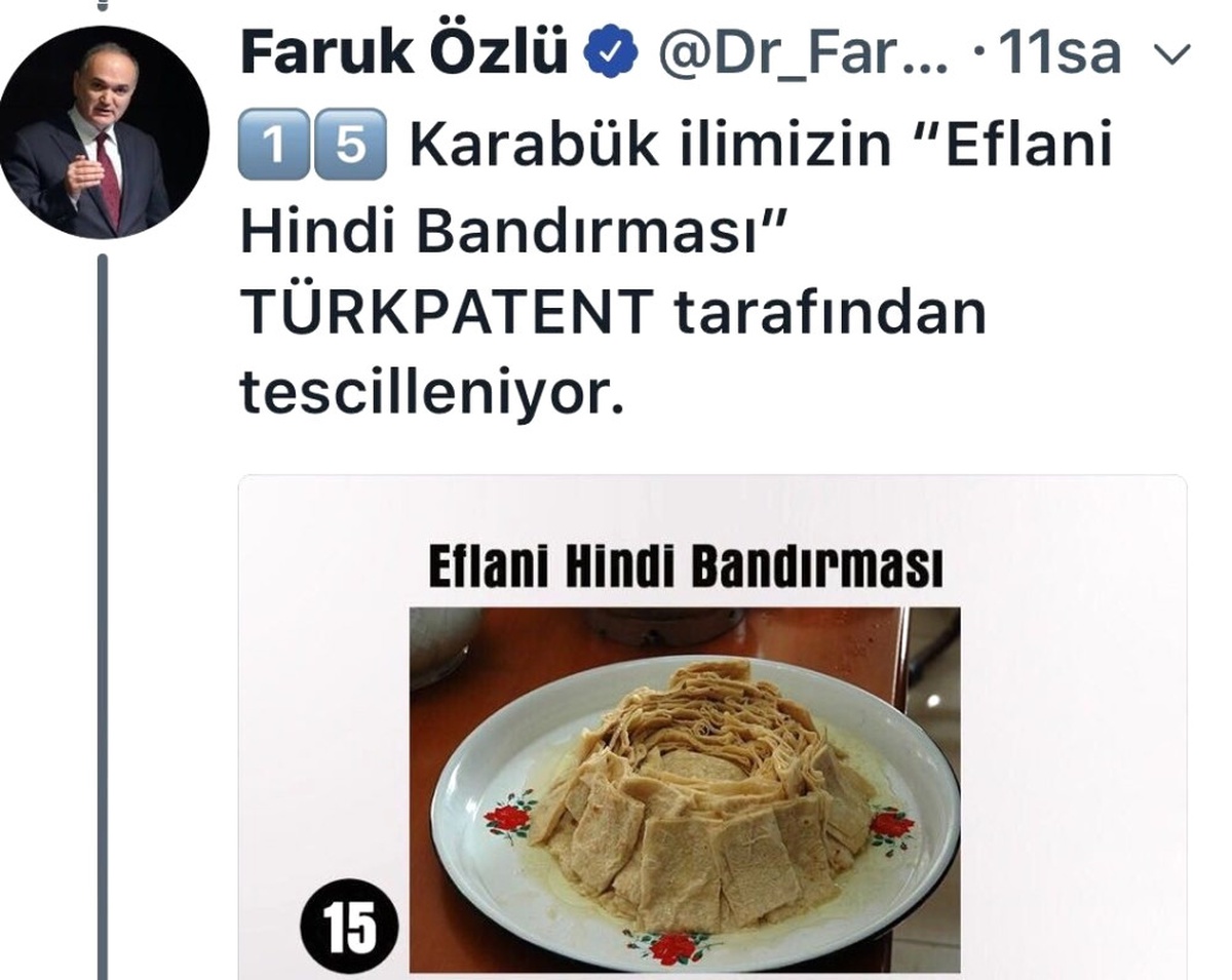 Eflani Hindi Bandırması Tescilleniyor