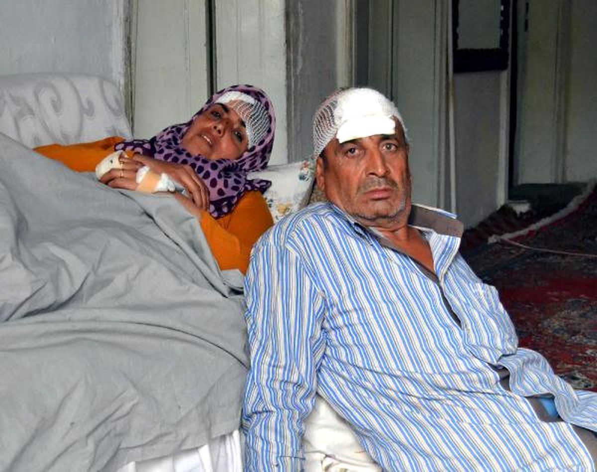 Hırsızlar, Suriye\'den Kaçan Türkmen Çifti Dövüp, Paralarını Aldı