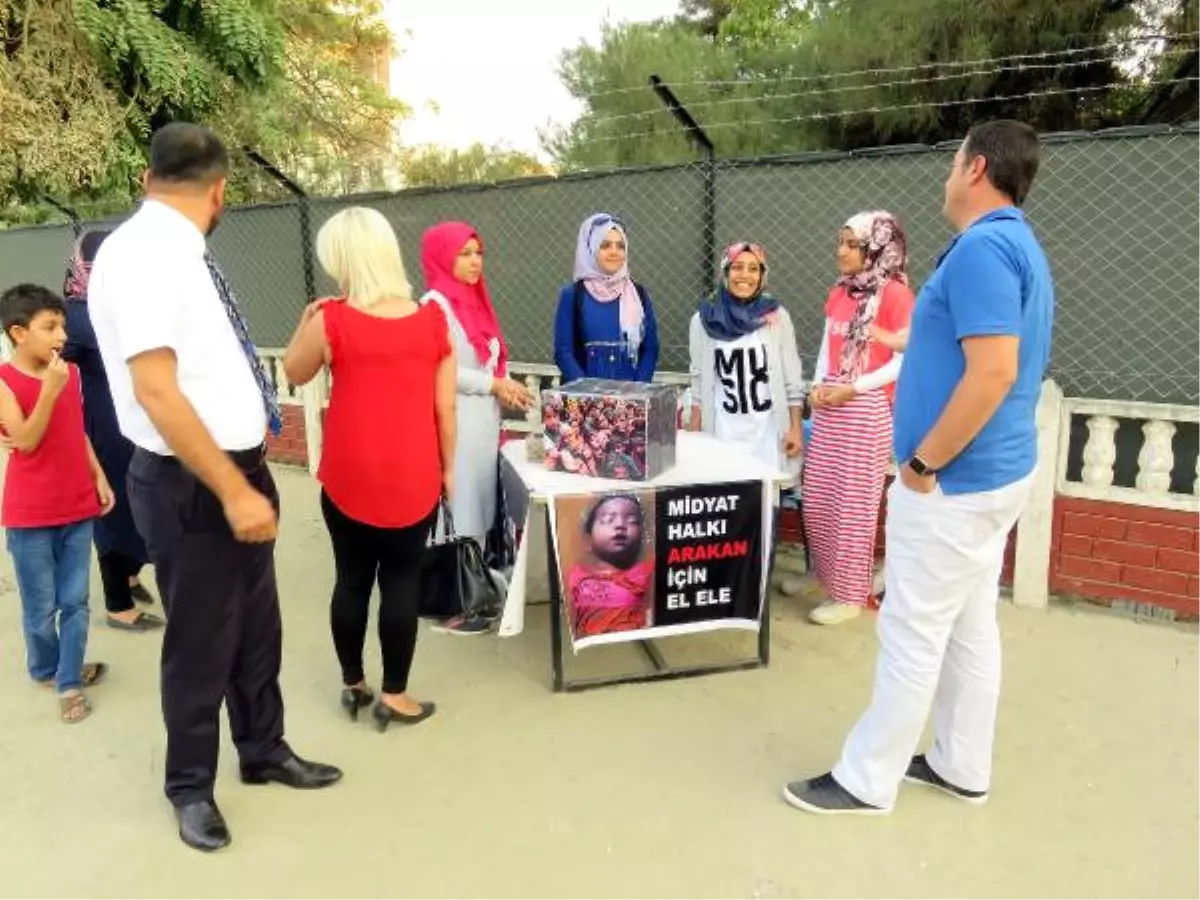 Midyatlı Kız Kardeşlerden Arakan İçin Yardım Kampanyası