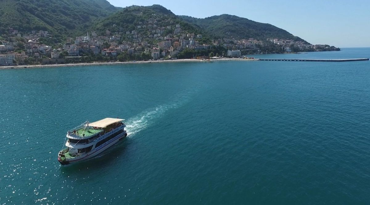 Ordu\'da Tekne Turları Sürüyor