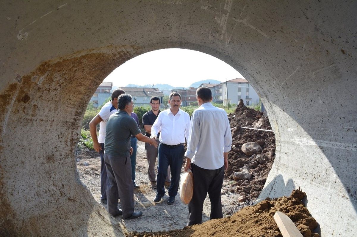 Ören Mahallesi\'nin Sel Korkusu Sona Eriyor