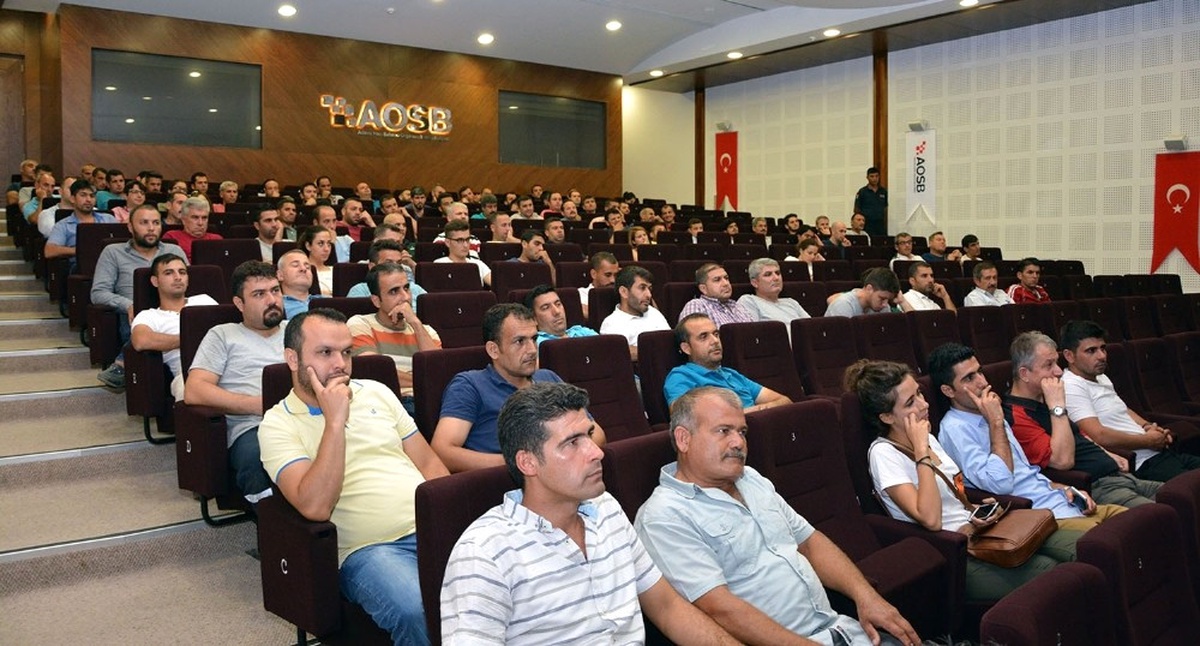 Sanayi Çalışanlarına Yangın Önleme ve Söndürme Eğitimi