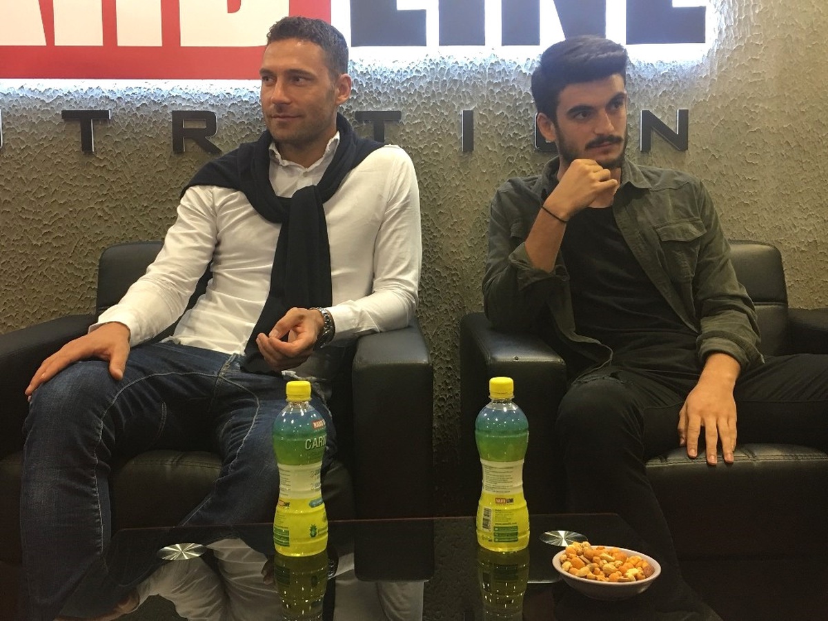 Tosic ve Fatih, Spor ve Aktif Yaşam Fuarı\'nı Ziyaret Etti