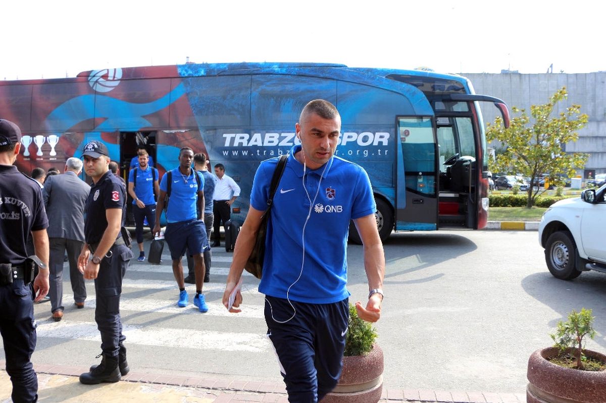Trabzonspor İstanbul\'a Gitti