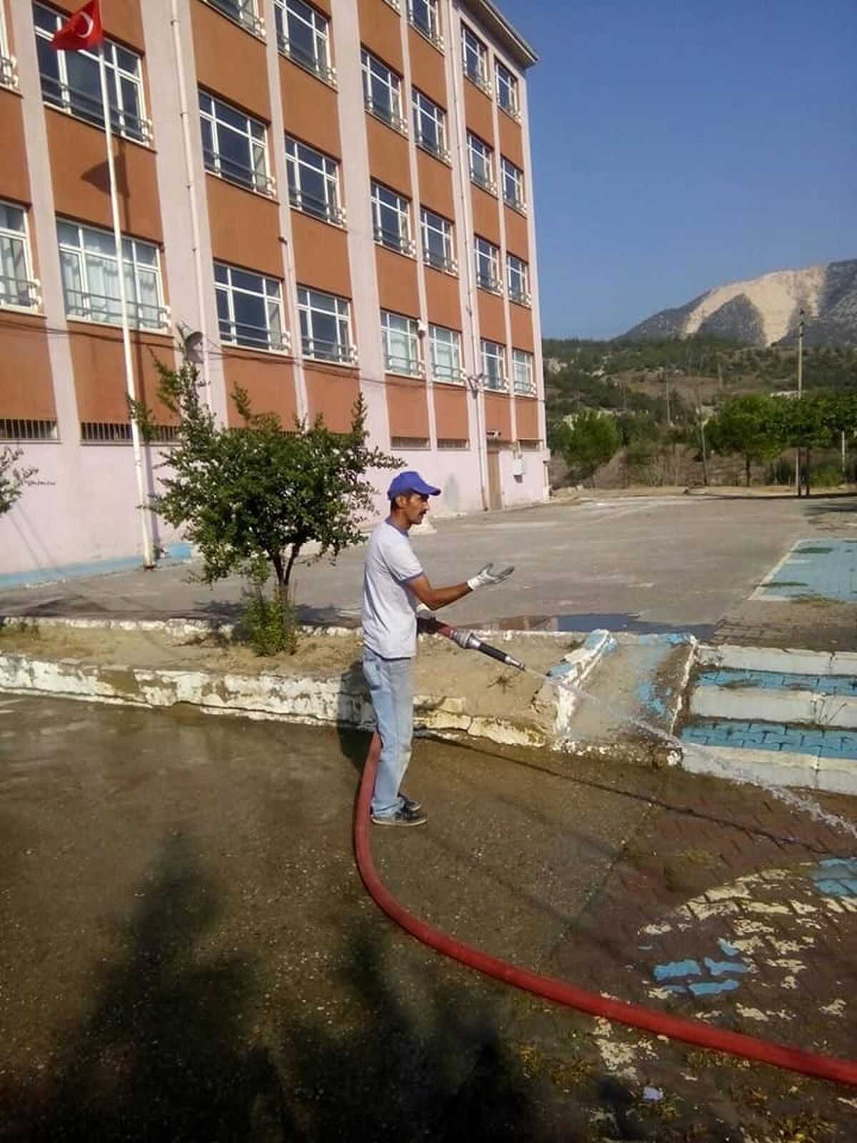 Vezirhan\'daki Okullar Yeni Eğitim- Öğretim Yılına Hazırlanıyor