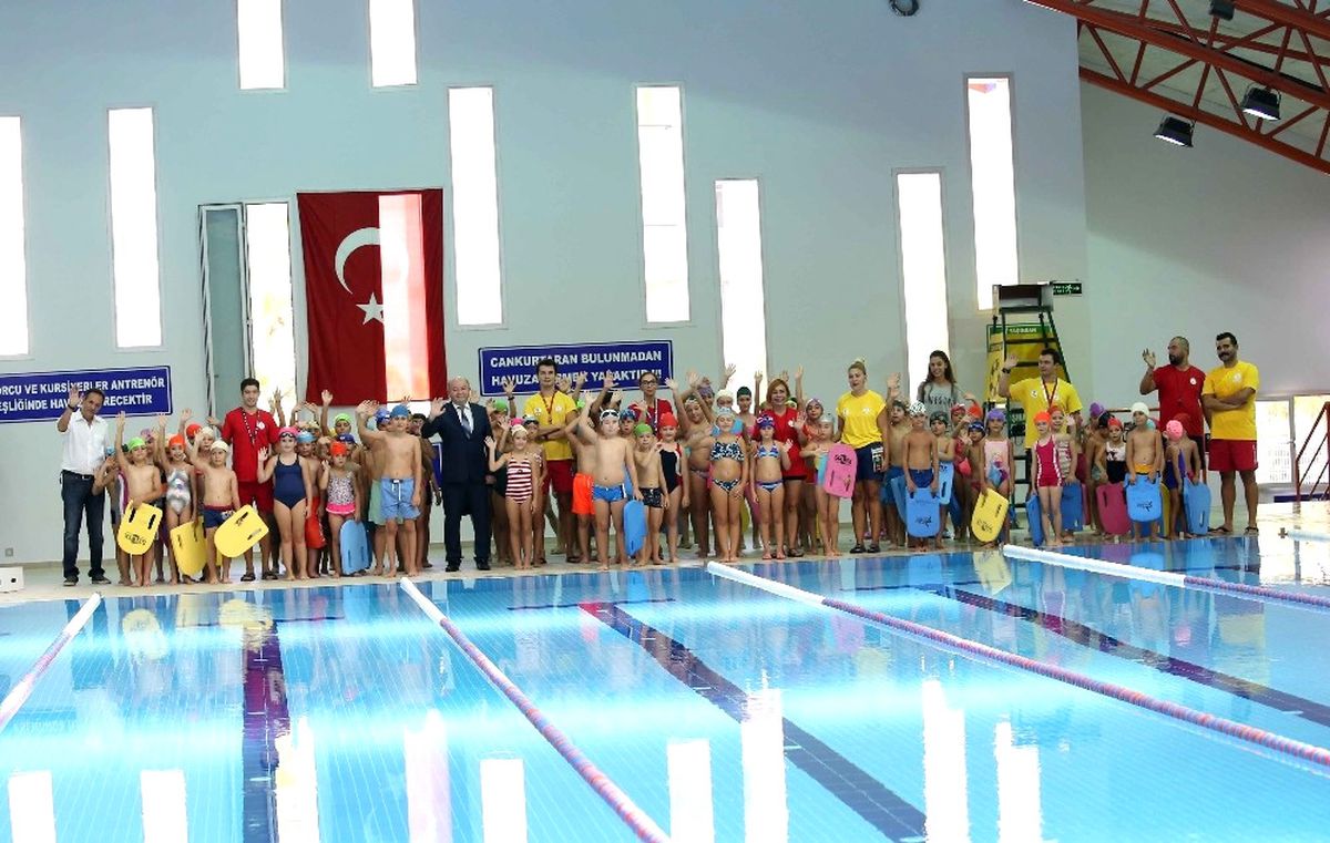 Yüzme Kurslarına Coşkulu Final