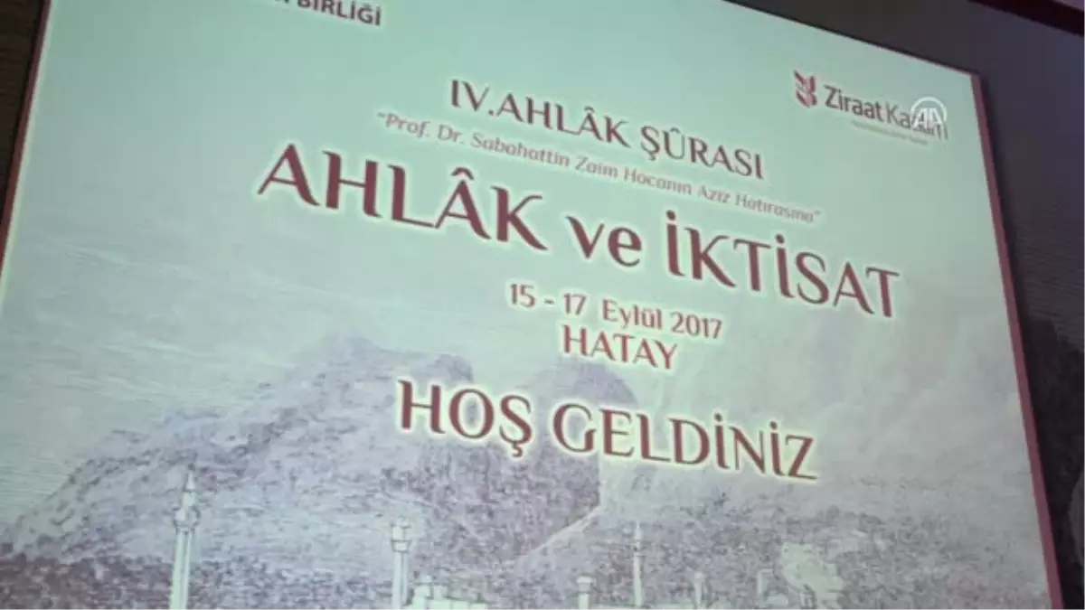 4. Ahlak Şurası Yapıldı