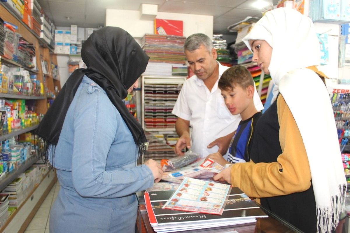 Adıyaman\'da Okul Alışverişi Telaşı Başladı
