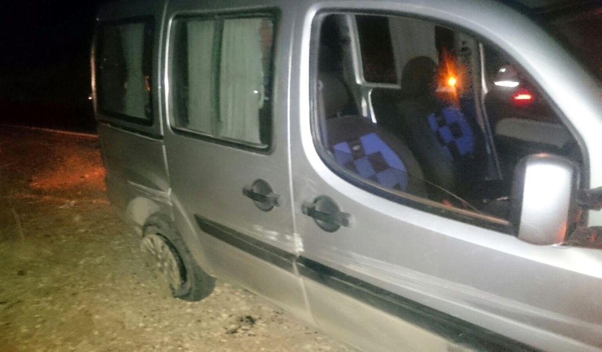 Alkollü Sürücü Patlak Lastiklere Aldırış Etmeden Yola Devam Etti