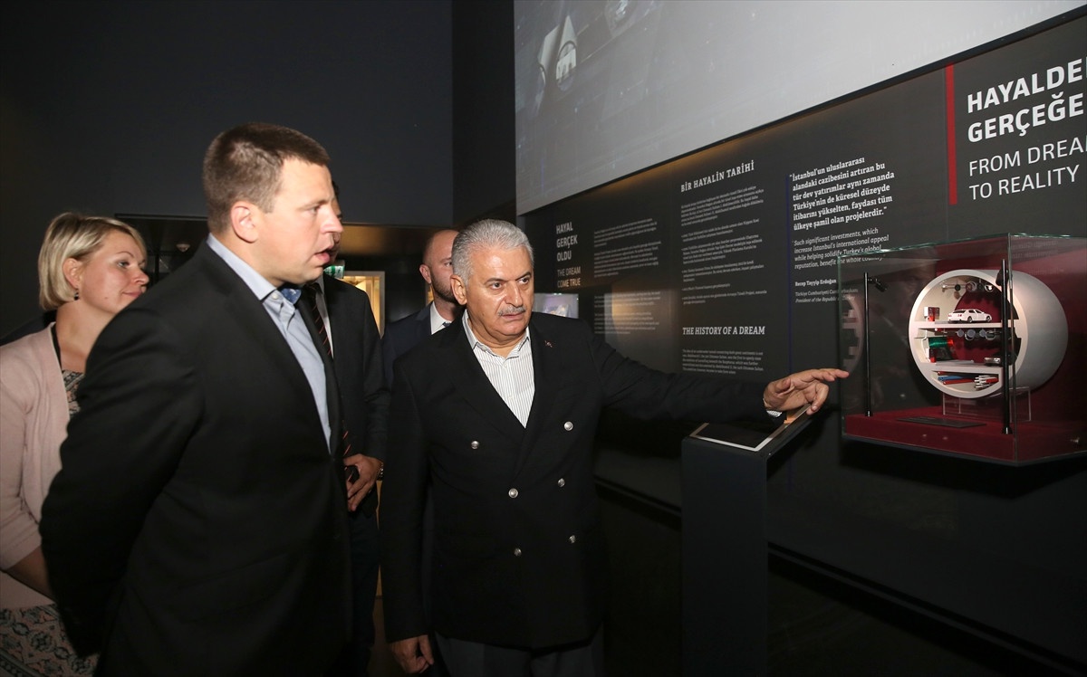Başbakan Yıldırım, Mevkidaşlarına "Avrasya Tüneli"Ni Gezdirdi