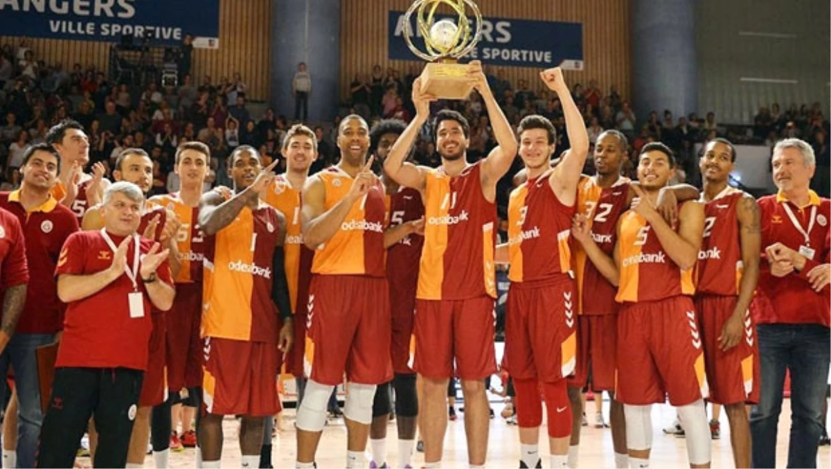 Galatasaray Odeabank, Fransa\'daki Turnuvada Birinci Oldu