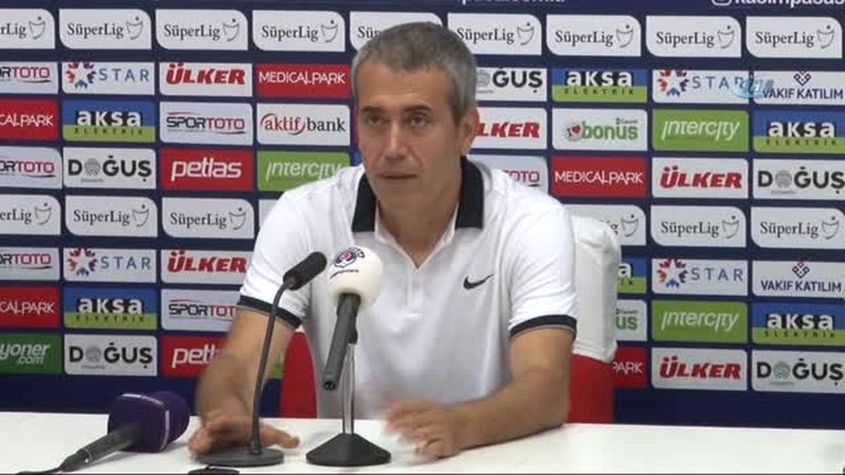 Kasımpaşa Teknik Direktörü Özdeş: "Bu Statta Oynamak Çok Zor"